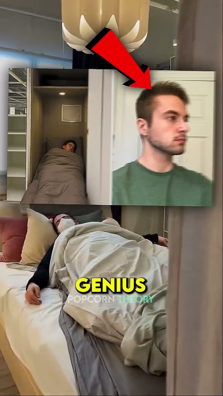 Thumbnail of the PopcornTheory short about living in IKEA for 30 days